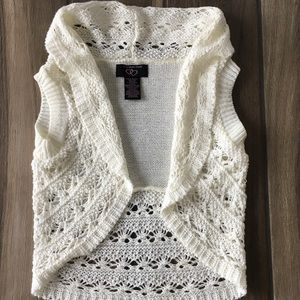Girl's Sweater Shrug. Size 10/12 but runs small.